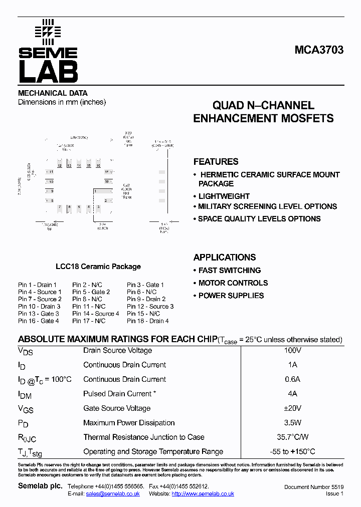 MCA3703_5356280.PDF Datasheet