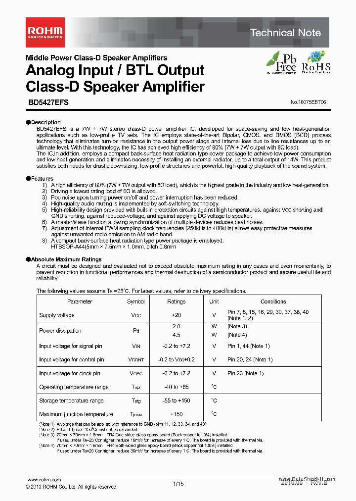 BD5427EFS_5362963.PDF Datasheet