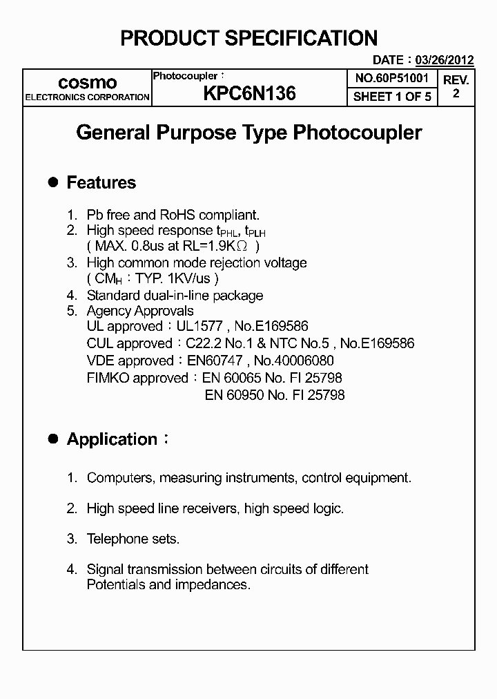 KPC6N13612_5364516.PDF Datasheet