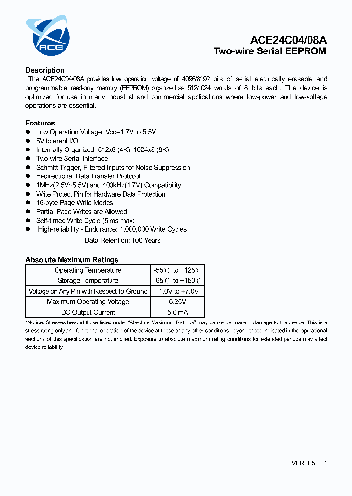 ACE24C0408A11_5365214.PDF Datasheet