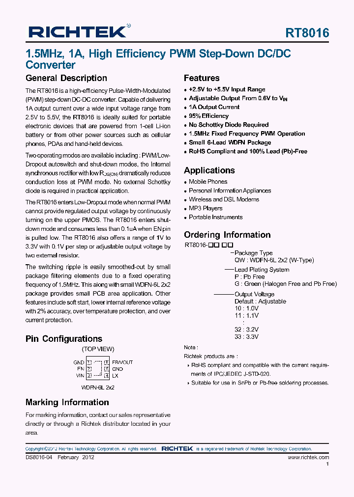GRM219R60J106KE19_5367632.PDF Datasheet