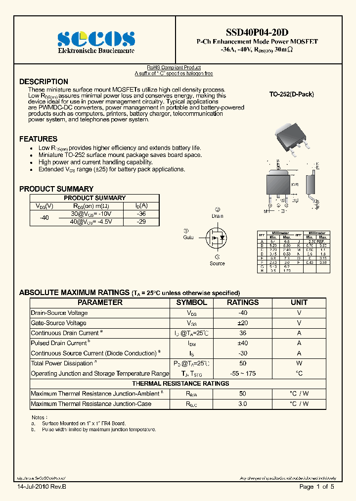 SSD40P04-20D_5373384.PDF Datasheet