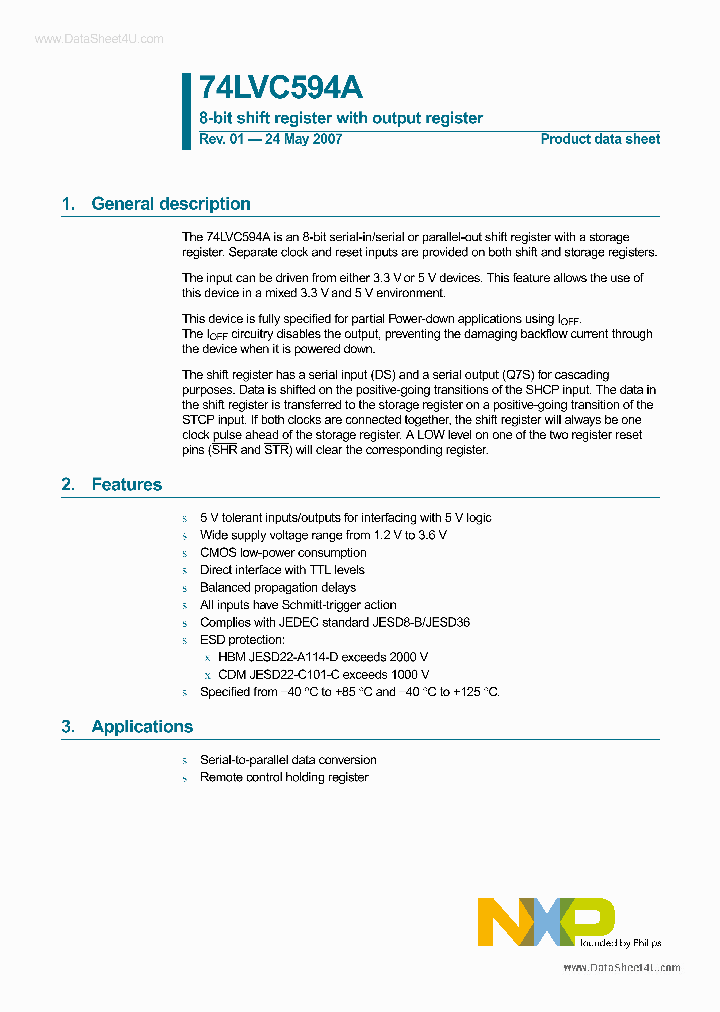 74LVC594A_5382362.PDF Datasheet