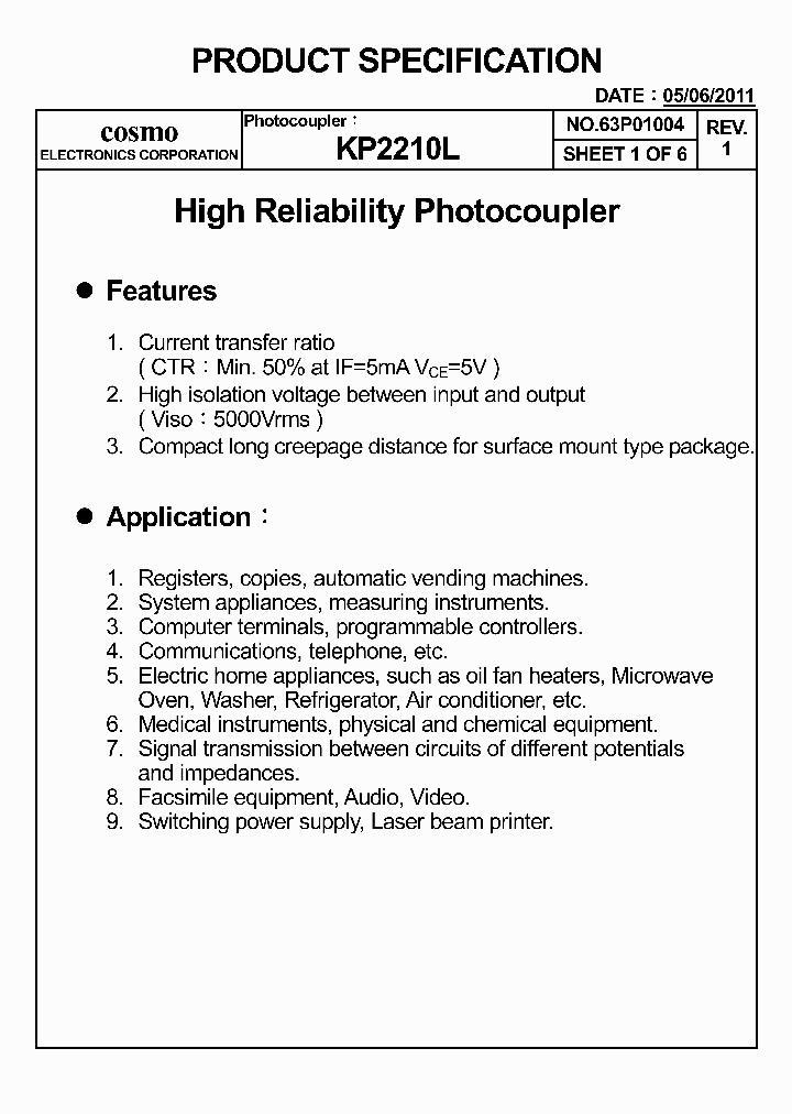 KP2210L_5385440.PDF Datasheet