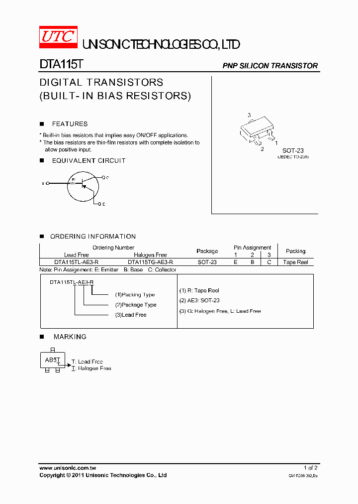 DTA115TL-AE3-R_5387354.PDF Datasheet