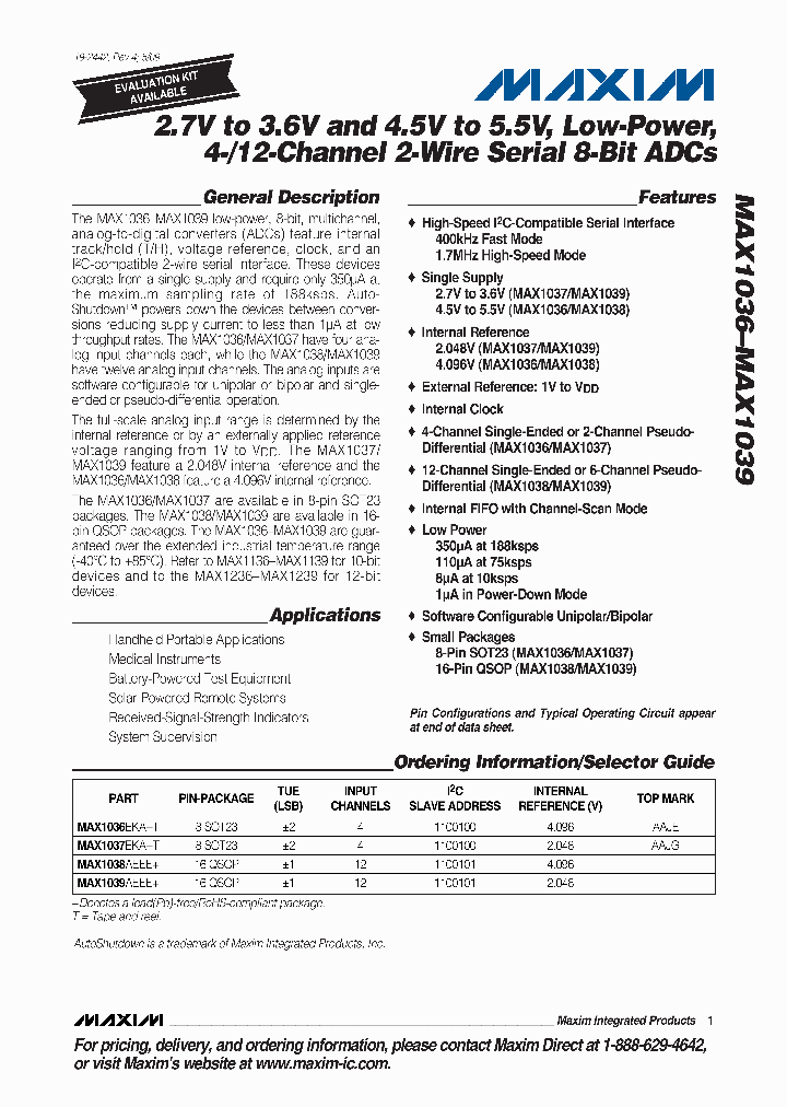 MAX1039AEEE_5387973.PDF Datasheet