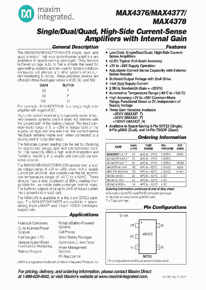 MAX4376TASA12_5389873.PDF Datasheet