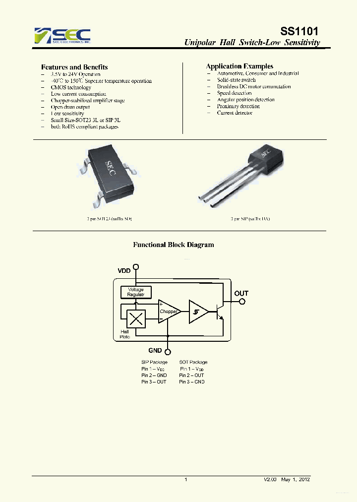 SS1101_5392180.PDF Datasheet