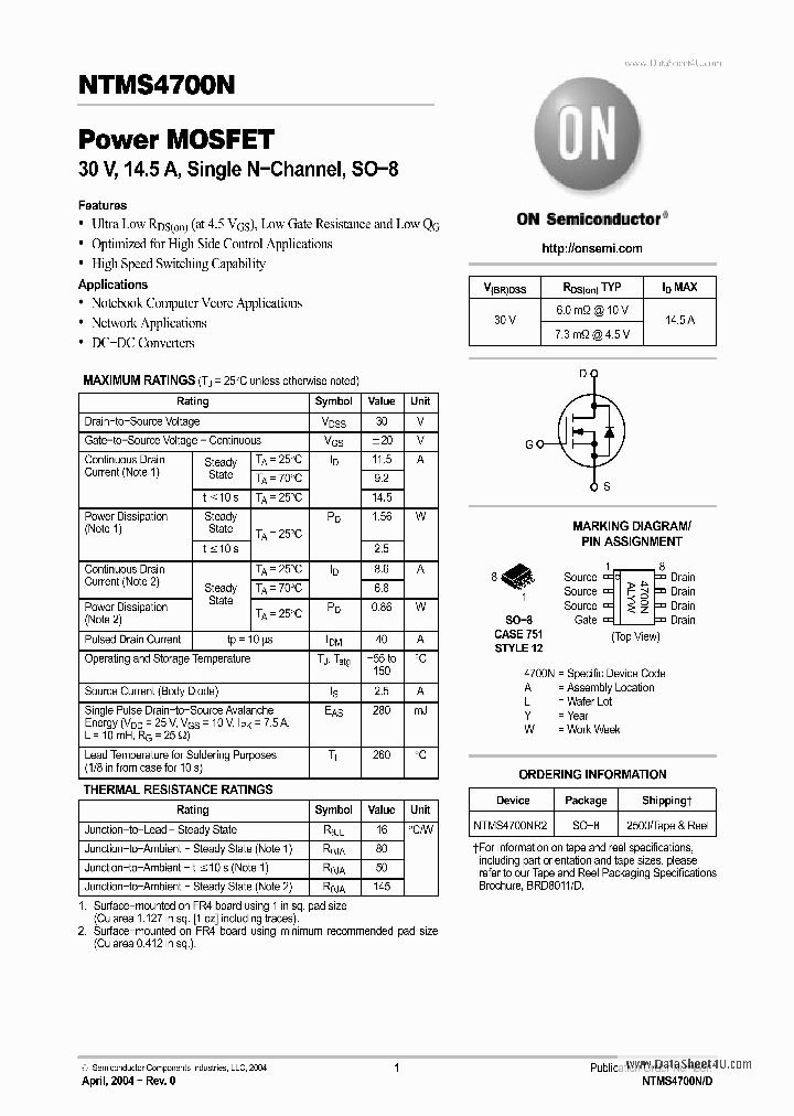 NTMS4700N_5397154.PDF Datasheet