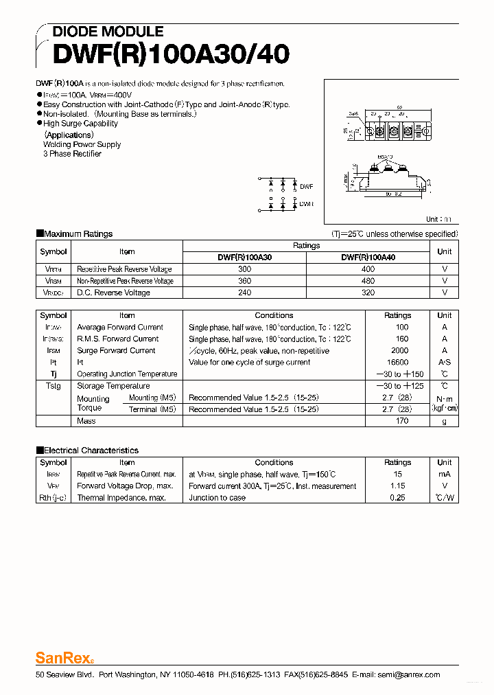 DWF100A30_5402781.PDF Datasheet