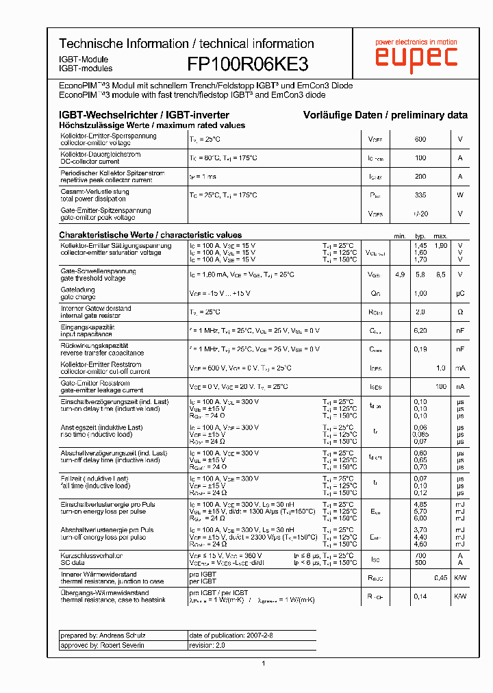 FP100R06KE3_5403617.PDF Datasheet