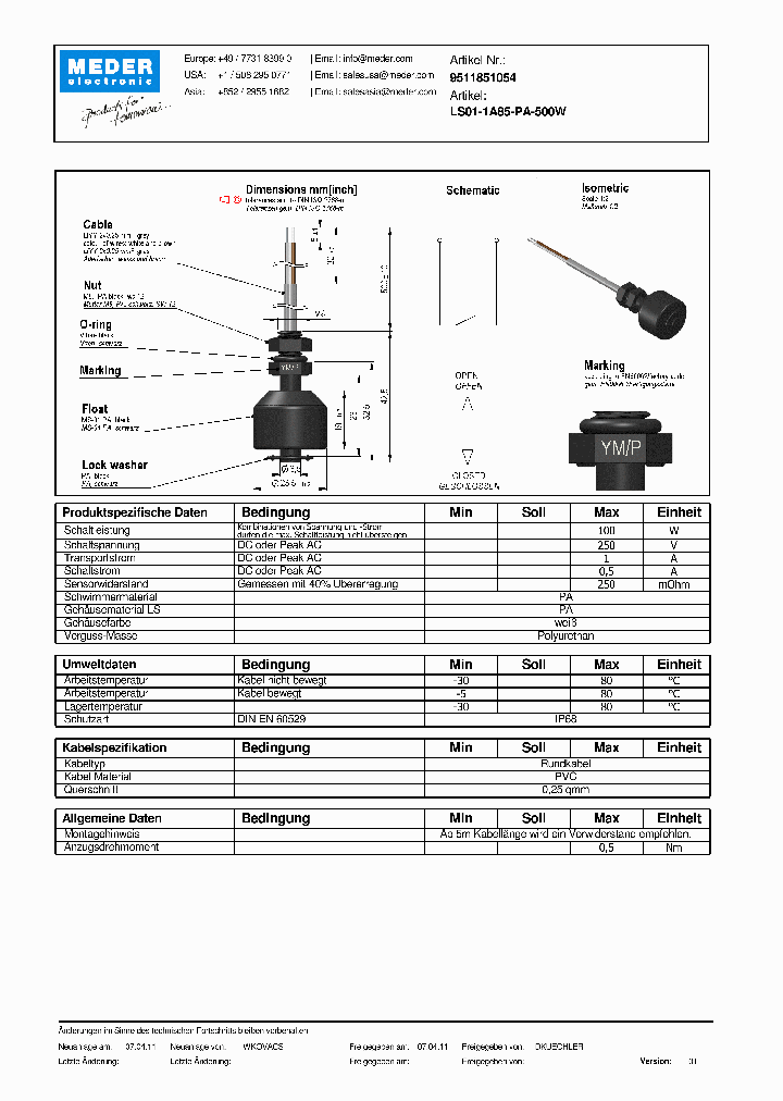 LS01-1A85-PA-500WDE_5406517.PDF Datasheet