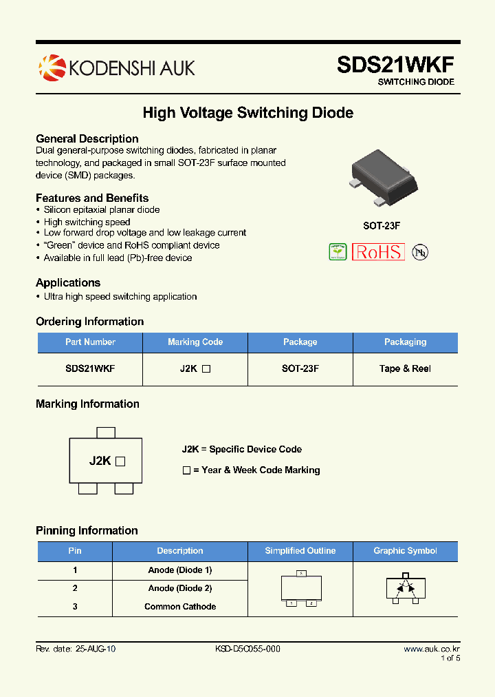 SDS21WKF_5408001.PDF Datasheet