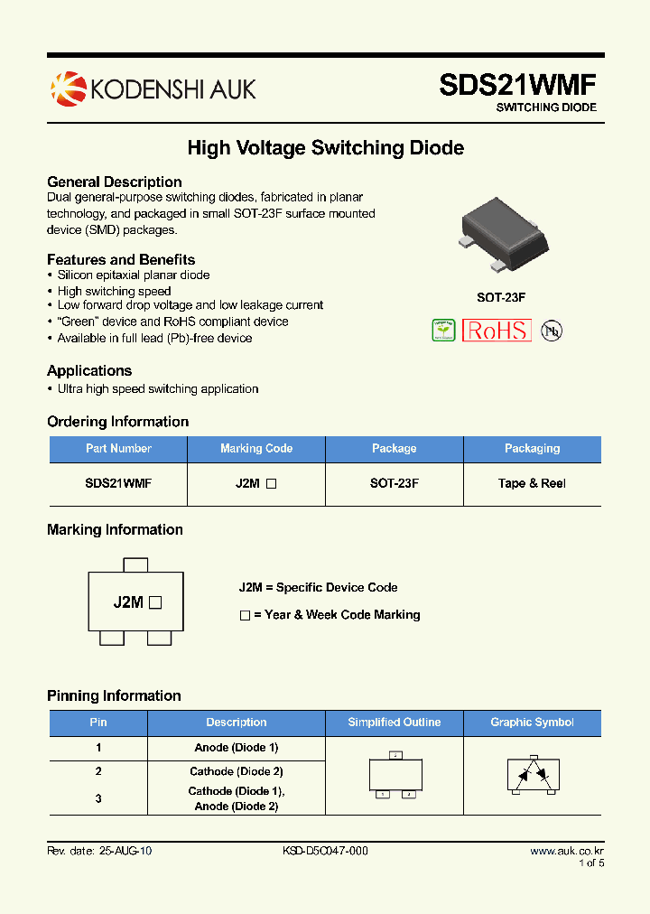 SDS21WMF_5408003.PDF Datasheet