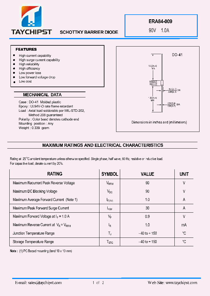 ERA84-009_5408564.PDF Datasheet