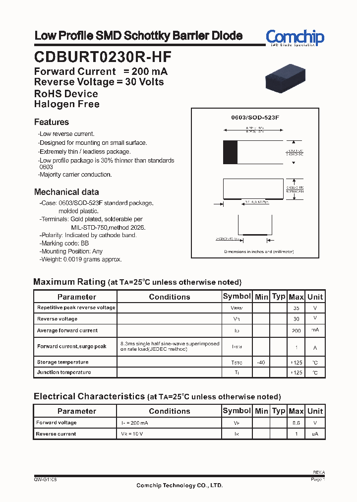 CDBURT0230R-HF_5410329.PDF Datasheet