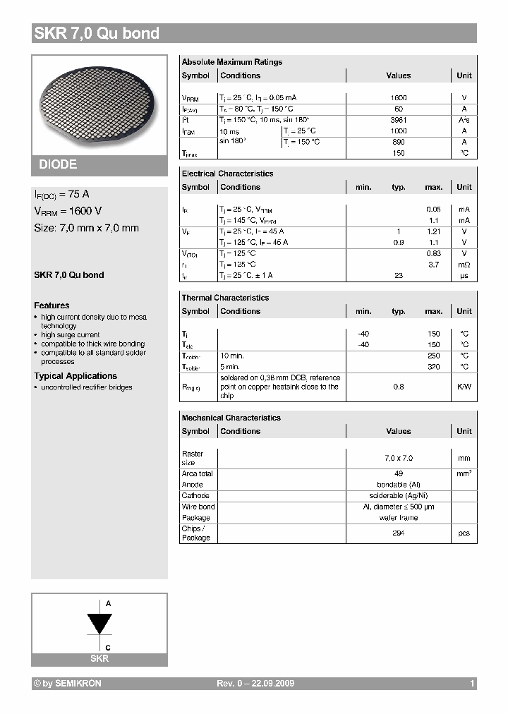 SKR709_5414890.PDF Datasheet