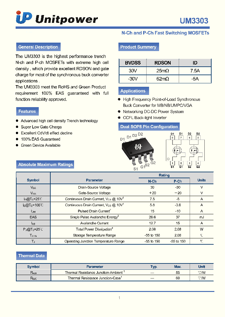 UM3303_5416425.PDF Datasheet