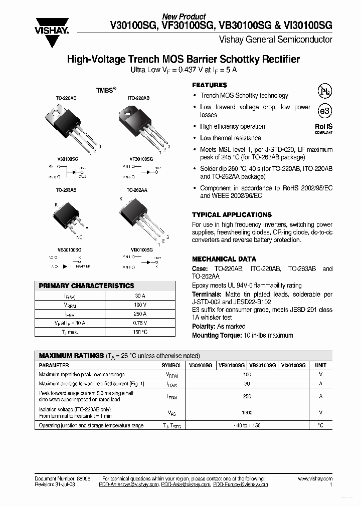 VF30100SG_5421159.PDF Datasheet