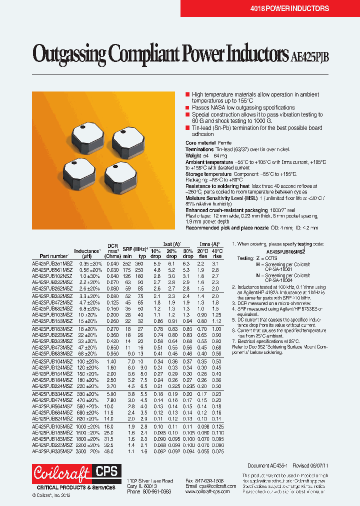 AE425PJB_5421393.PDF Datasheet