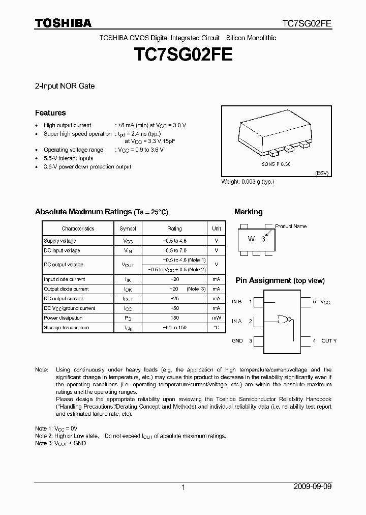 TC7SG02FE09_5436963.PDF Datasheet