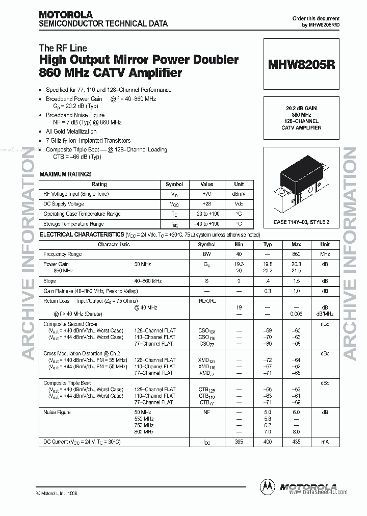 MHW8205R_5441941.PDF Datasheet