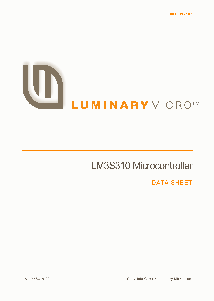 LM3S310-IQN25_5465613.PDF Datasheet