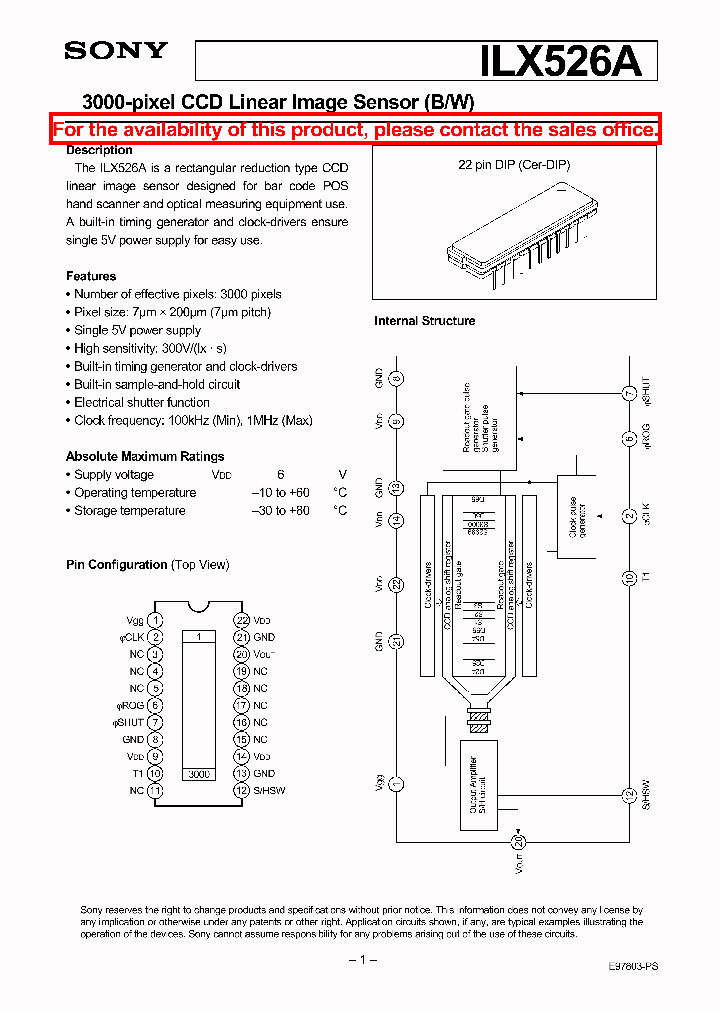 ILX526A_5470092.PDF Datasheet