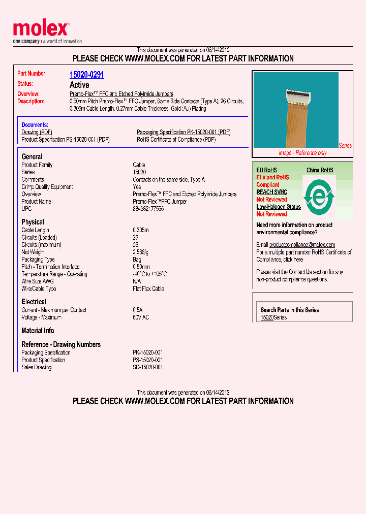 15020-0291_5472127.PDF Datasheet