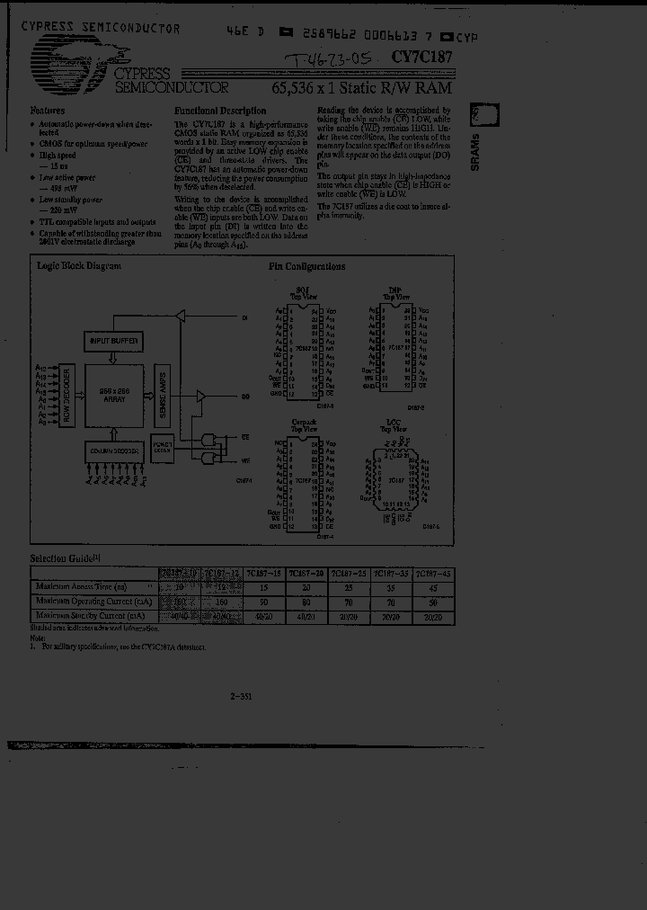 CY7C187-35LC_5480403.PDF Datasheet