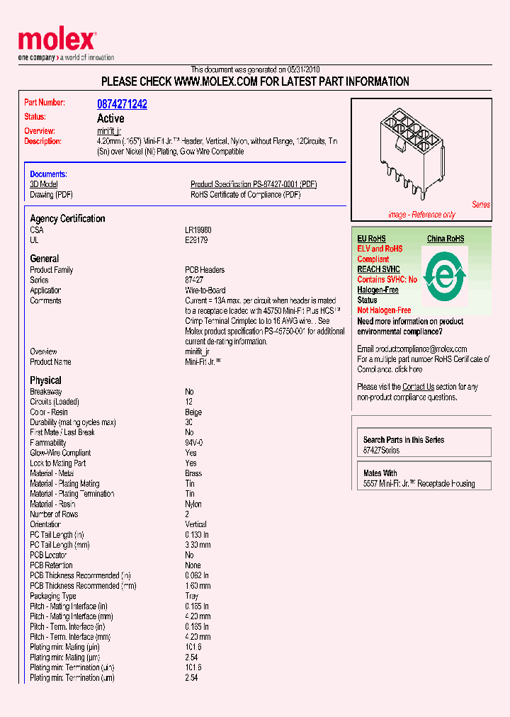 87427-1242_5488962.PDF Datasheet