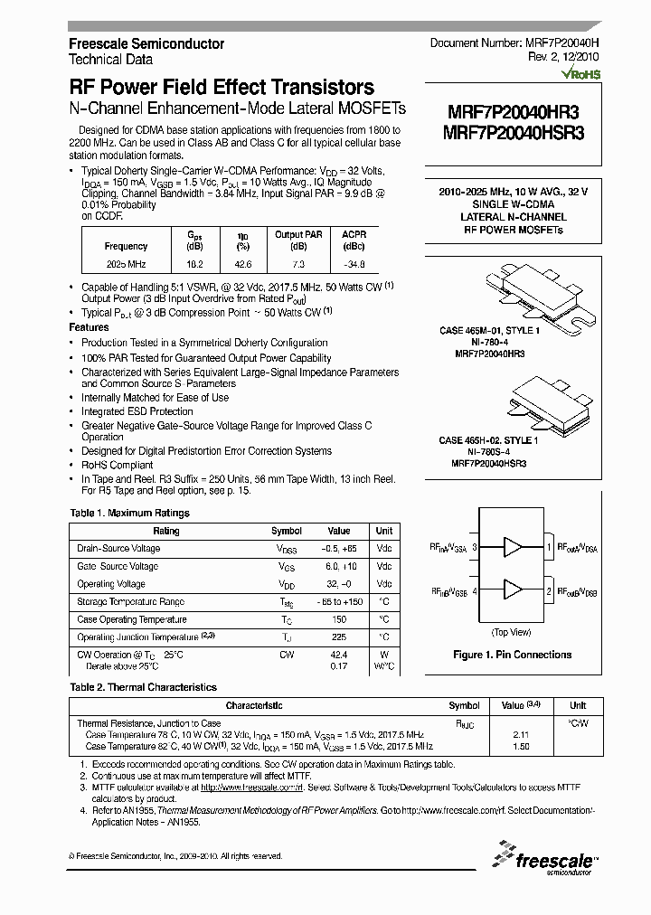 MRF7P20040HSR3_5497795.PDF Datasheet