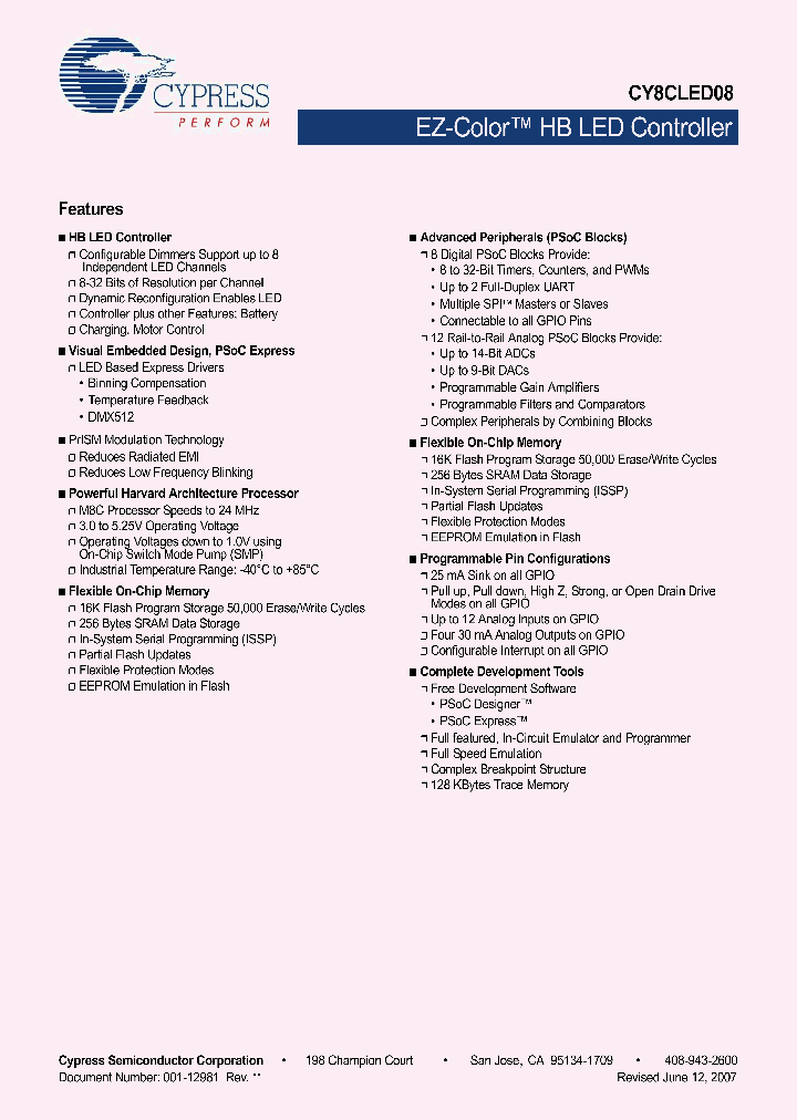 CY8CLED08-48PVXI_5524129.PDF Datasheet
