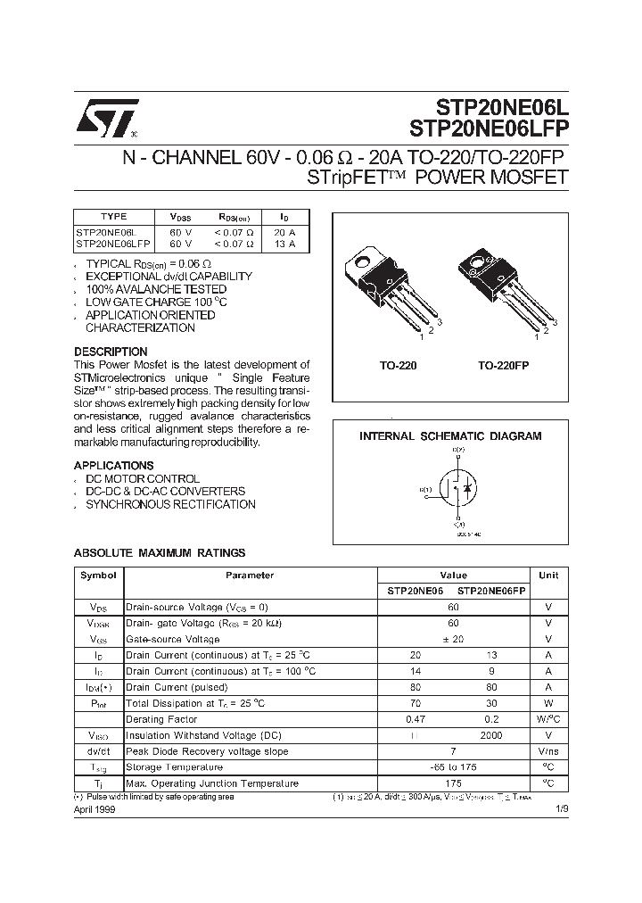 STP20NE06LFP_5534718.PDF Datasheet