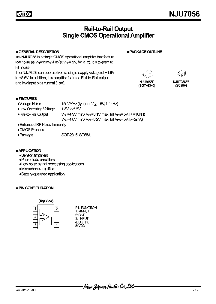 NJU71031_5547000.PDF Datasheet