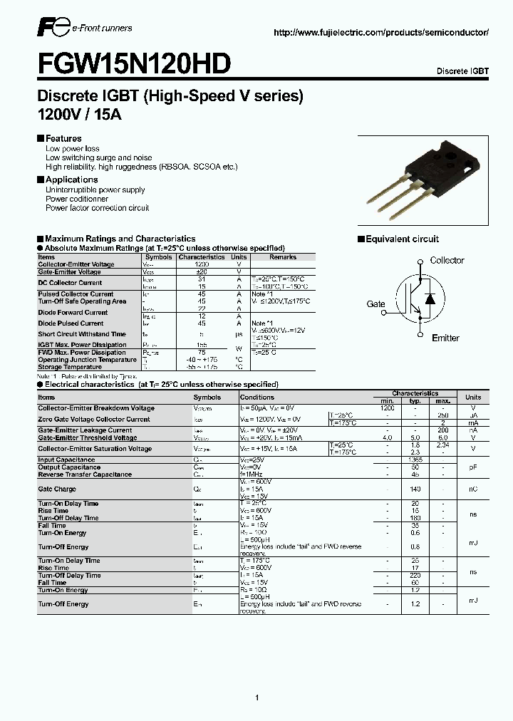 FGW15N120HD_5550782.PDF Datasheet