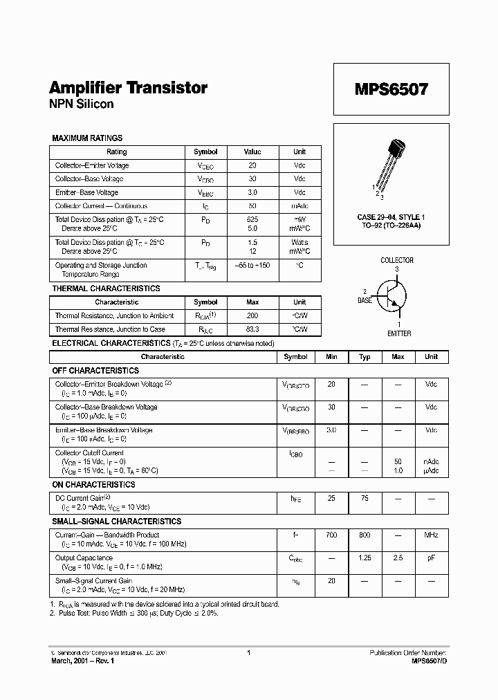 MPS6507-D_5553307.PDF Datasheet