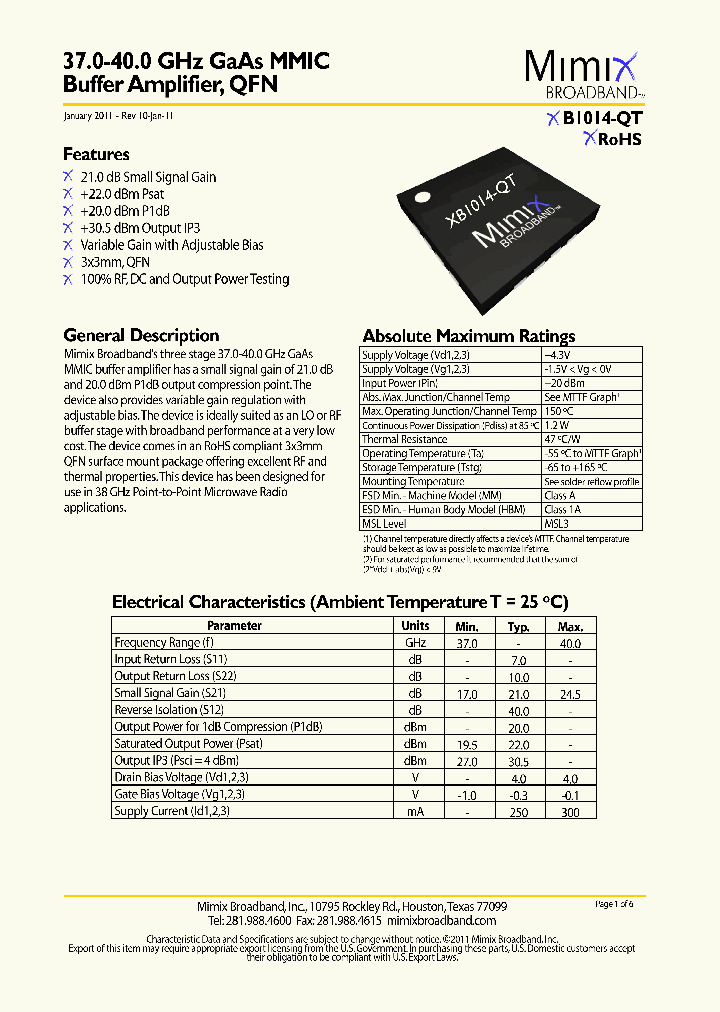 B1014-QT11_5562599.PDF Datasheet