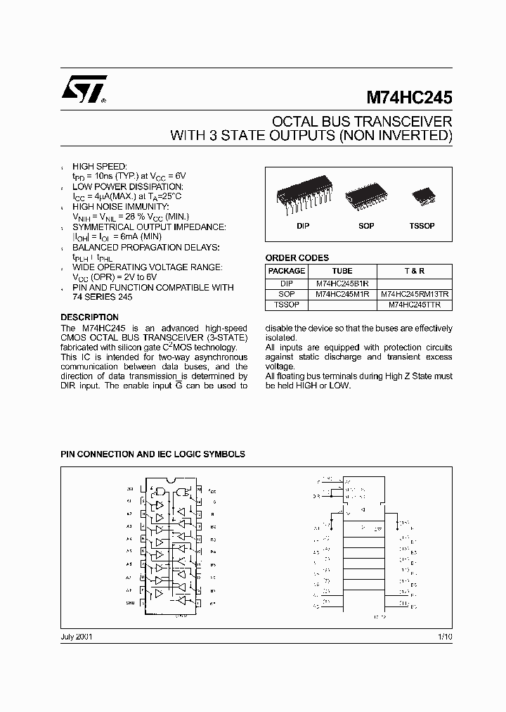 M74HC245TTR_5566983.PDF Datasheet