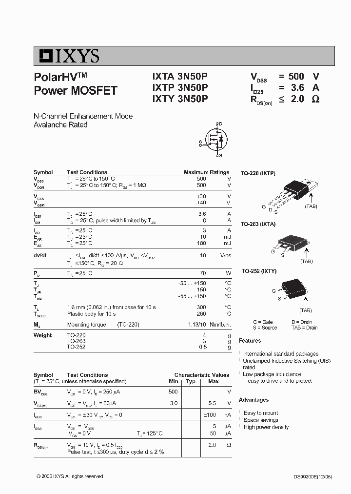 IXTA3N50P_5567961.PDF Datasheet