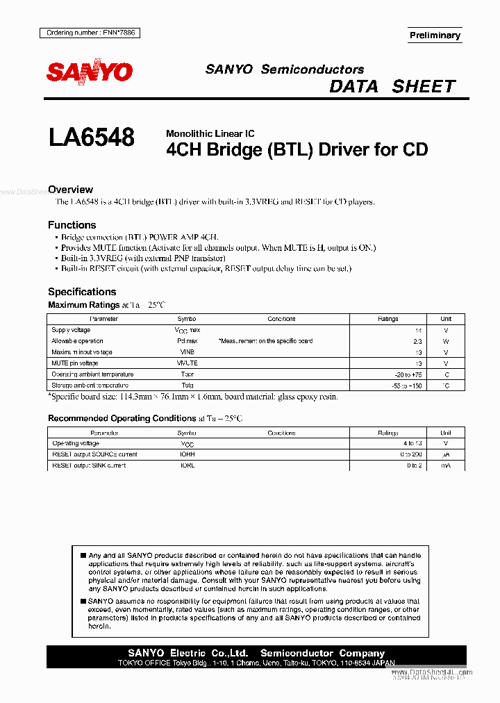 LA6548_5577304.PDF Datasheet