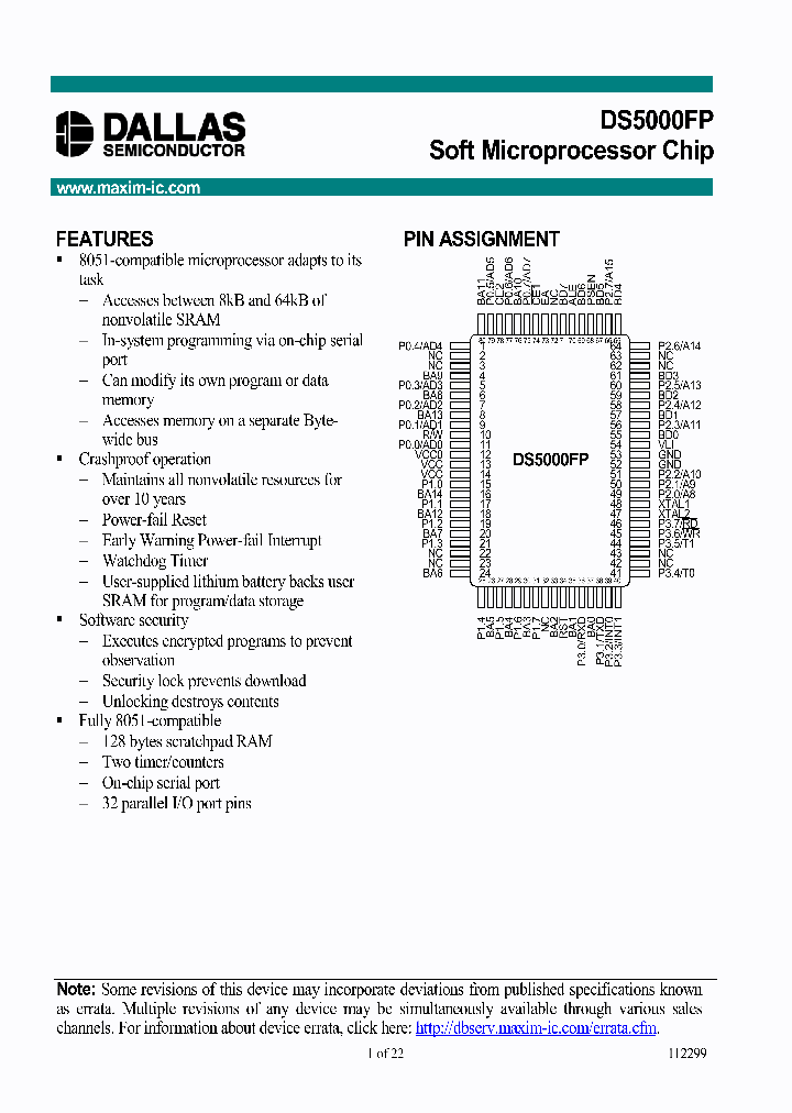 DS5000FP1_5579775.PDF Datasheet