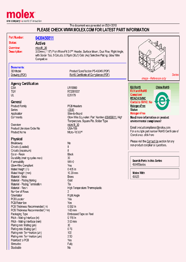 43045-0811_5582265.PDF Datasheet