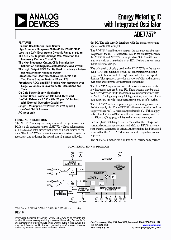 ADE7757_5616288.PDF Datasheet