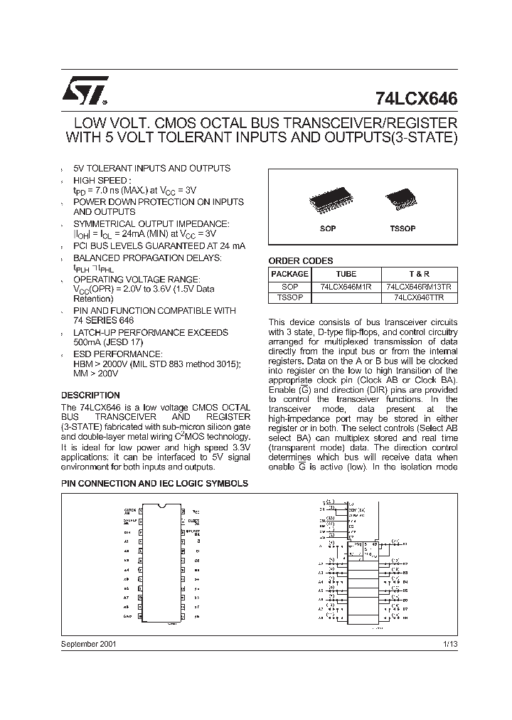 74LCX646M1R_5615929.PDF Datasheet