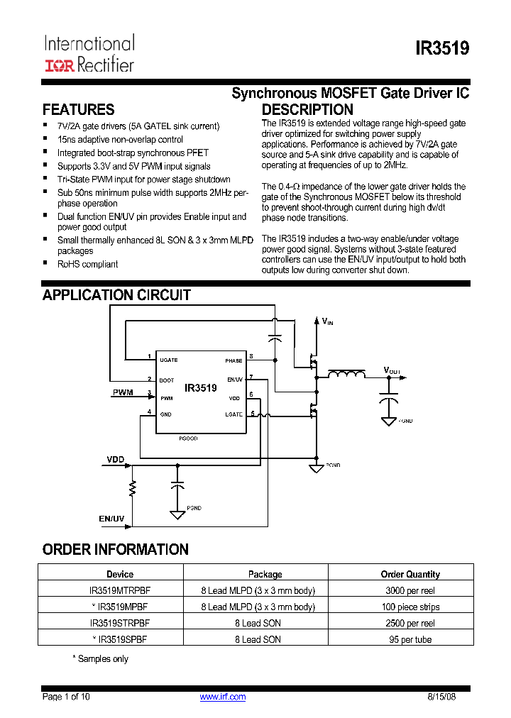 IR3519_5635071.PDF Datasheet