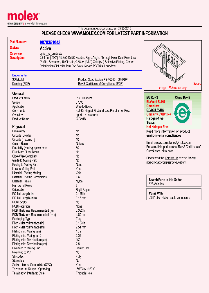 87835-1043_5640856.PDF Datasheet