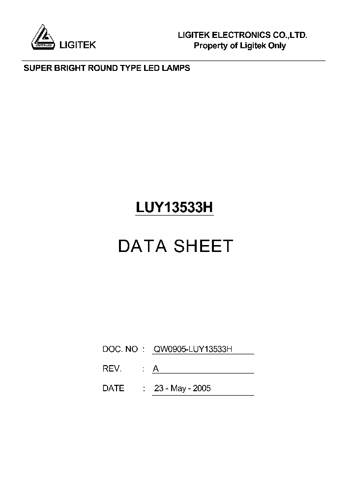 LUY13533H_5649239.PDF Datasheet