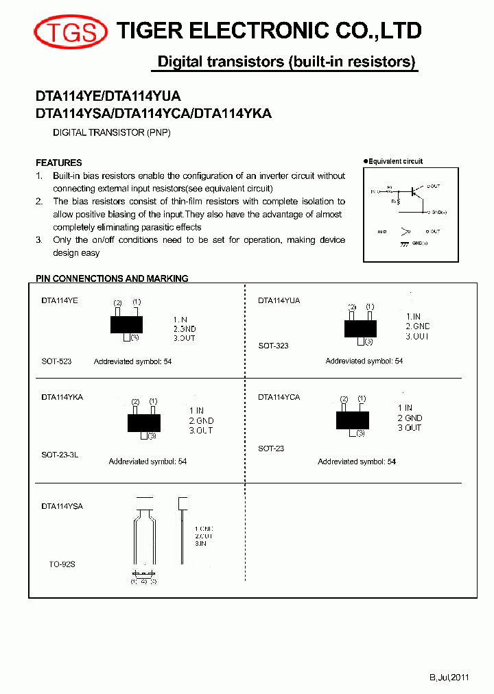 DTA114YE_5650148.PDF Datasheet