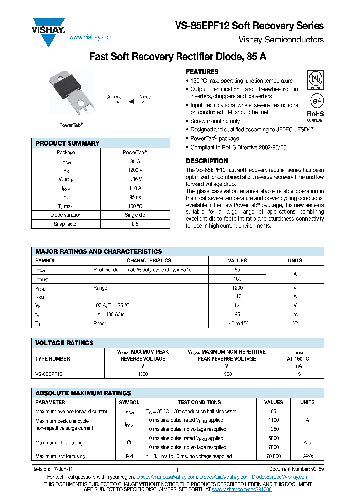 VS-85EPF12_5666366.PDF Datasheet